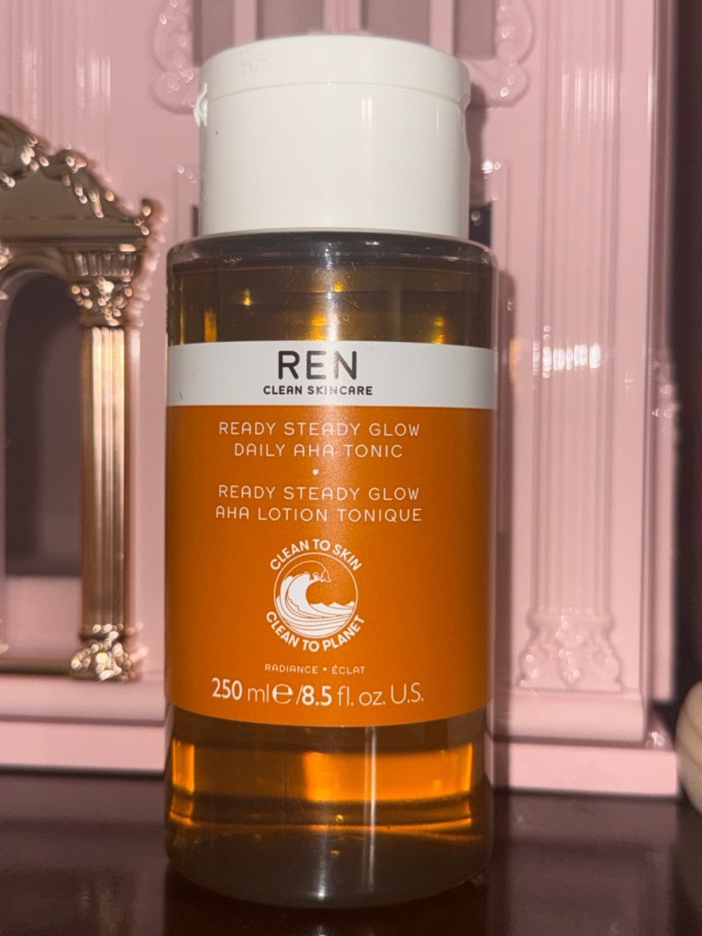 REN Ready Steady Glow Daily AHA Tonic – 8.5 Oz